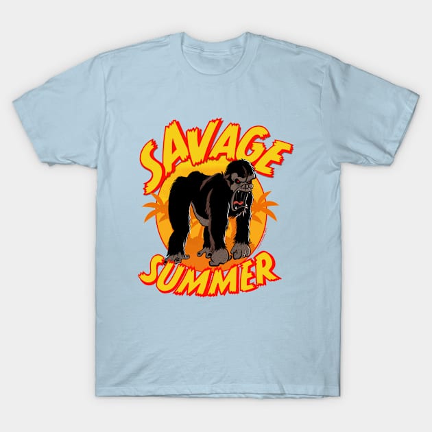 Savage Summer T-Shirt by Daily Detour